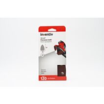 5 Patins abrasifs multi ponceuse 152x102mm Grain 120 - INVENTIV