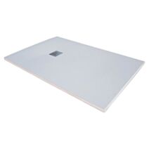 Receveur extra plat Mia 160x90x3cm Blanc Texture ardoise - INVENTIV