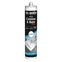Mastic Cuisine & Bain Pro blanc 300 mL - INVENTIV