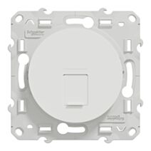 Prise rj45 à assembler Odace blanc - SCHNEIDER ELECTRIC