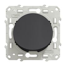 Sortie de câble à assembler Odace gris anthracite - SCHNEIDER ELECTRIC