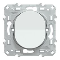 Interrupteur va-et-vient à assembler Ovalis blanc - SCHNEIDER ELECTRIC
