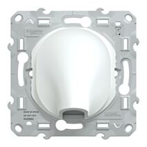 Sortie de câble à assembler Ovalis blanc - SCHNEIDER ELECTRIC