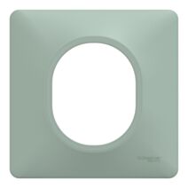 Plaque simple Ovalis sauge - SCHNEIDER ELECTRIC