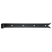 Penture bout queue de carpe Ø14mm 3,5x40cm noir - ALBERTS