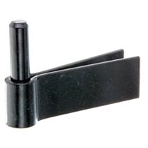 Gond à sceller Ø16mm 4x10,5x0,5cm noir - ALBERTS