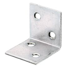 Équerre large côtés égaux 30x30x2mm Ø5mm 4 trous - ALBERTS