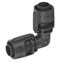5 Jonctions en L 1/2 13mm + Connexion «Quick & Easy» - GARDENA