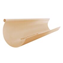 profil gouttière pvc 16 sable - 4 m - INTERPLAST