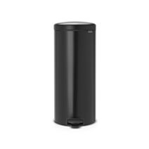 Poubelle à Pédale NewIcon 30L Noir Mat