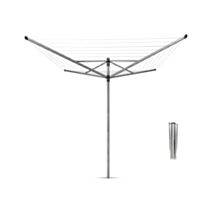 Séchoir à Linge Extérieur Rotatif LiftOmatic 60m - BRABANTIA